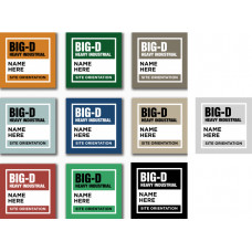 Customize Your Hard Hat Sticker - Heavy Industrial