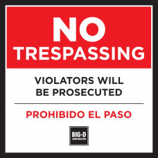 No Trespassing (P-09)