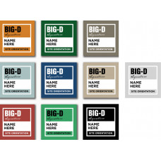 Customize Your Hard Hat Sticker - Signature 